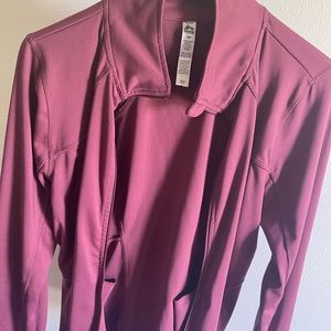 Maroon Athletic Jacket